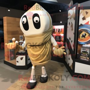 Cream Grenade mascot...
