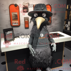 Maskottchenkostüm Gray Crow...