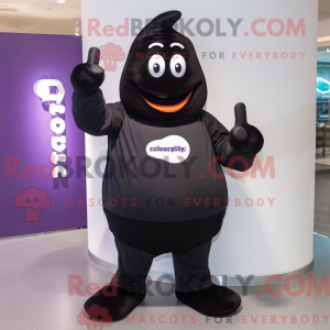 Black Eggplant mascot...