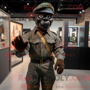 Black Soldier mascot...