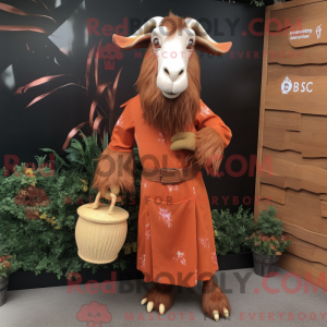 Maskotka Rust Boer Goat w...