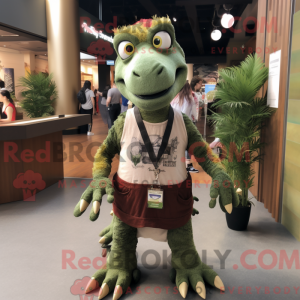 Costume de mascotte d Olive...