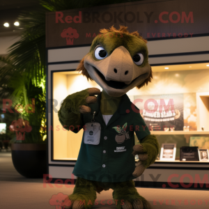 Costume de mascotte d Olive...