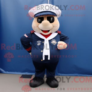 Disfraz de mascota de Navy...