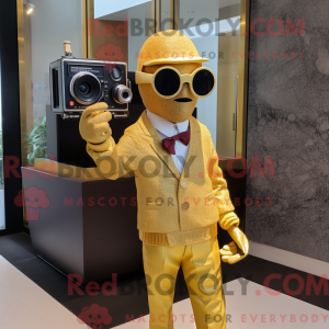 Maskottchenkostüm Goldene...