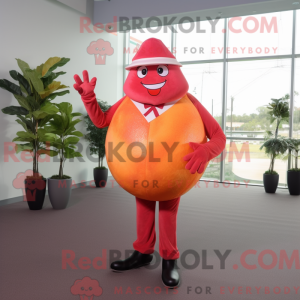 Red Grapefruit mascot...