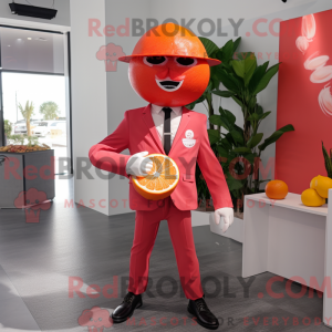 Red Grapefruit mascot...