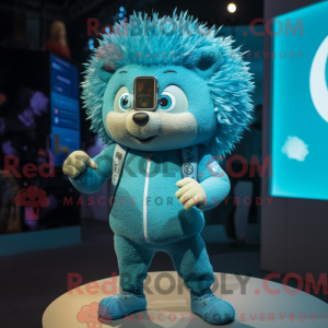 Disfraz de mascota Cyan...