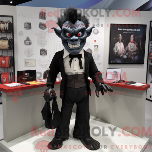 Black Vampire mascot...
