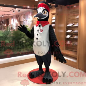 Spætte maskot kostume...