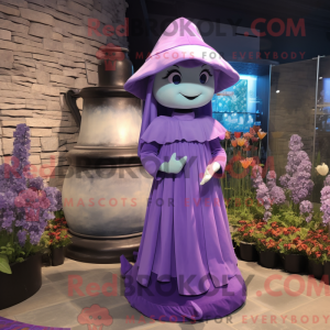 Lavender Hourglass mascot...