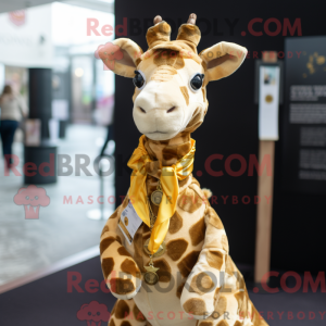 Gull Giraffe maskotka...