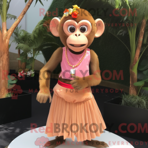 Peach Capuchin Monkey...