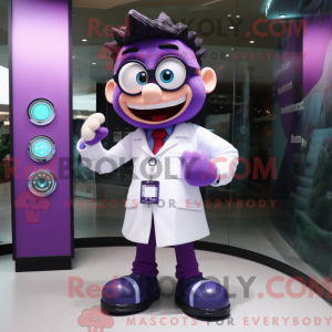 Postava maskota Purple...
