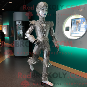 Silver Irish Dancer mascot...