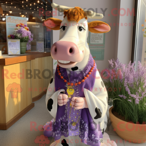 Lavendel Guernsey Cow...