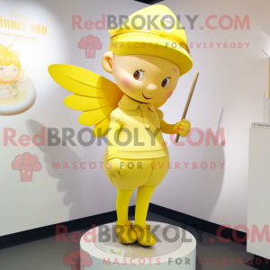 Lemon Yellow Cupid mascot...