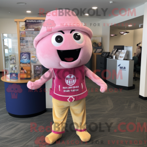 Pink Clam Chowder mascot...