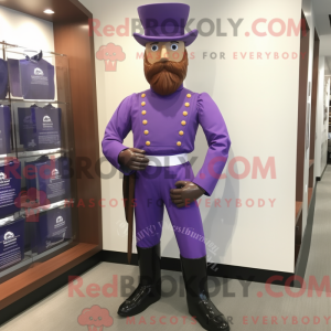 Purple Civil War Soldier...