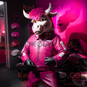 Disfraz de mascota Magenta...