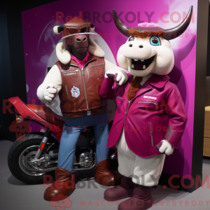 Disfraz de mascota Magenta...