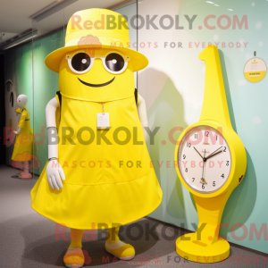 Lemon Yellow Wrist Watch...