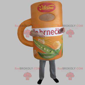 Gigantische mok mascotte. Soepkom mascotte - Redbrokoly.com