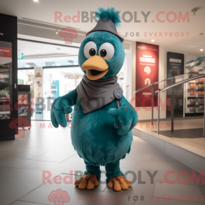 Blauwgroen Turkije...