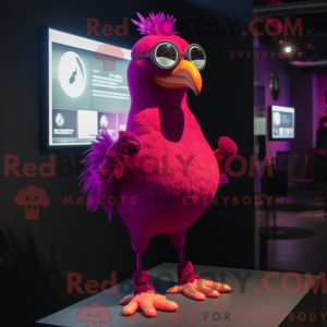 Costume mascotte de poulet...