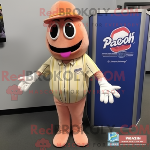 Peach Baseball...