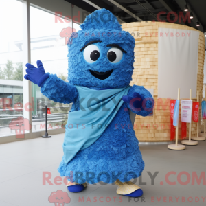 Blue Fried Rice mascot...