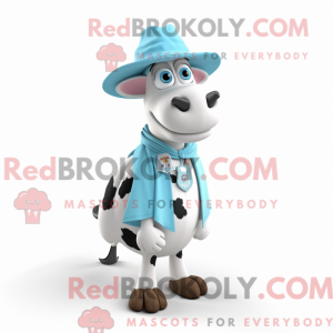 Sky Blue Holstein Cow...