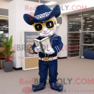 Navy Cowboy Maskottchen...