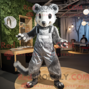 Silver Badger mascot...