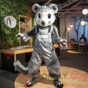 Silver Badger maskot...