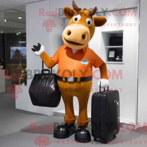 Máscara de vaca Rust Jersey...