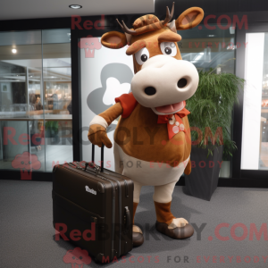 Máscara de vaca Rust Jersey...
