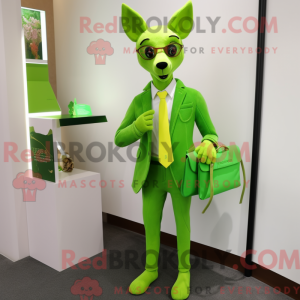 Limegrønn...