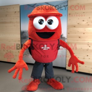 Disfraz de mascota de Red...