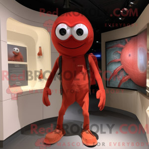 Red Spider-maskotdraktfigur...