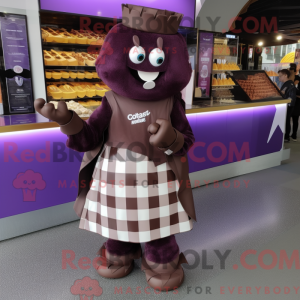 Postava maskota Purple...