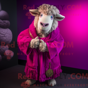 Magenta Suffolk Sheep...