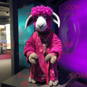 Magenta Suffolk Sheep...