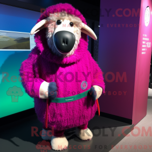 Magenta Suffolk Sheep...