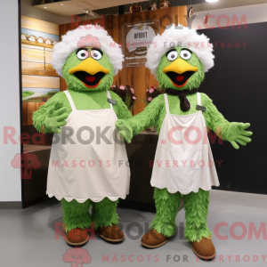 Olive Fried Chicken mascot...