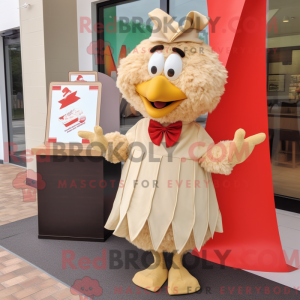 Disfraz de mascota de pollo...