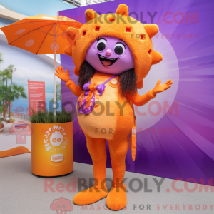 Lavender Orange mascot...