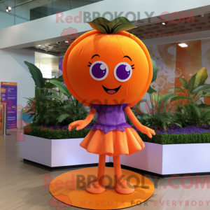 Lavender Orange mascot...