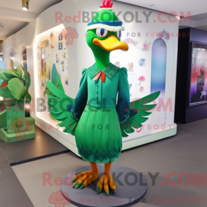 Green Pheasant mascot...