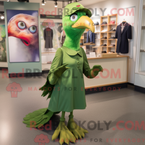 Green Pheasant mascot...